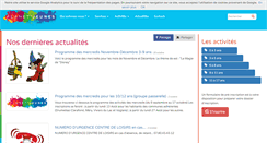 Desktop Screenshot of planetjeunes.fr